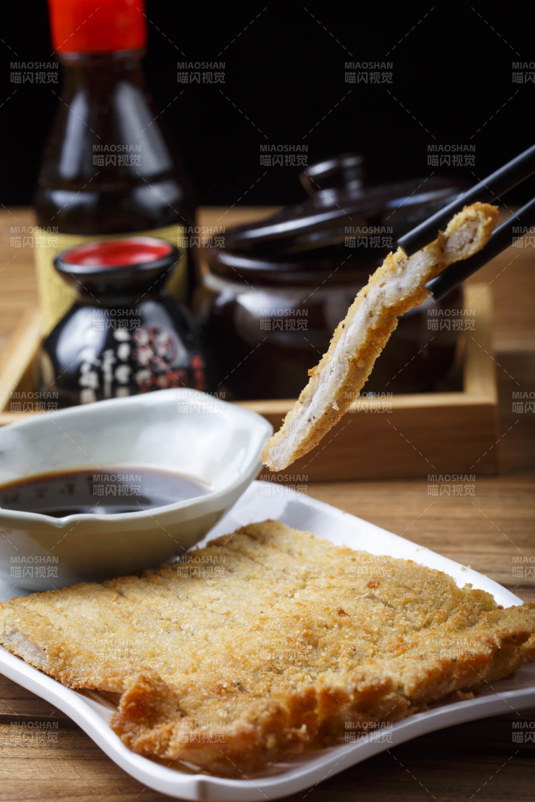 海派炸猪排图片