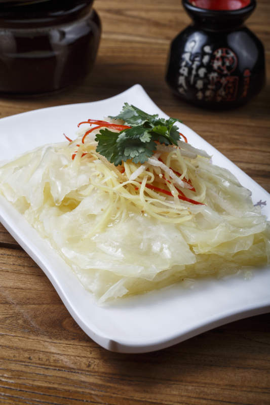 水爆手撕包菜图片