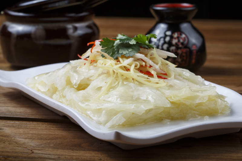 水爆手撕包菜图片