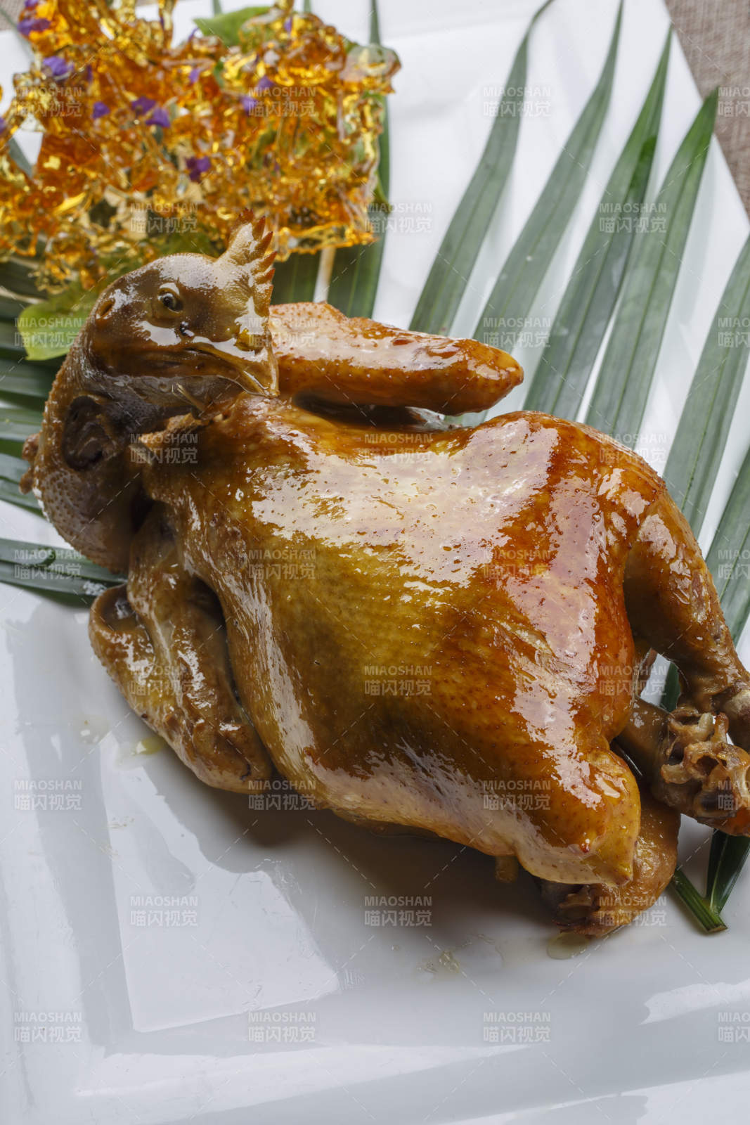 香酥港式脆皮鸡图片