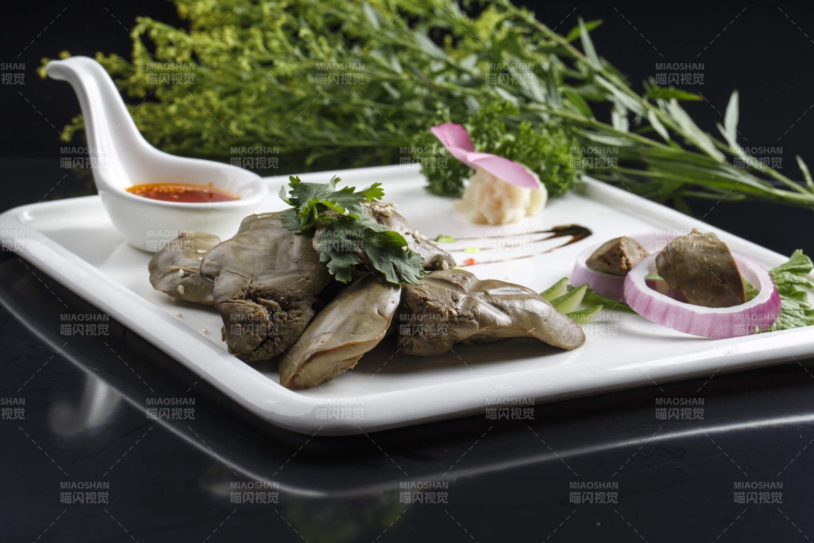 凉菜盐水鹅干图片