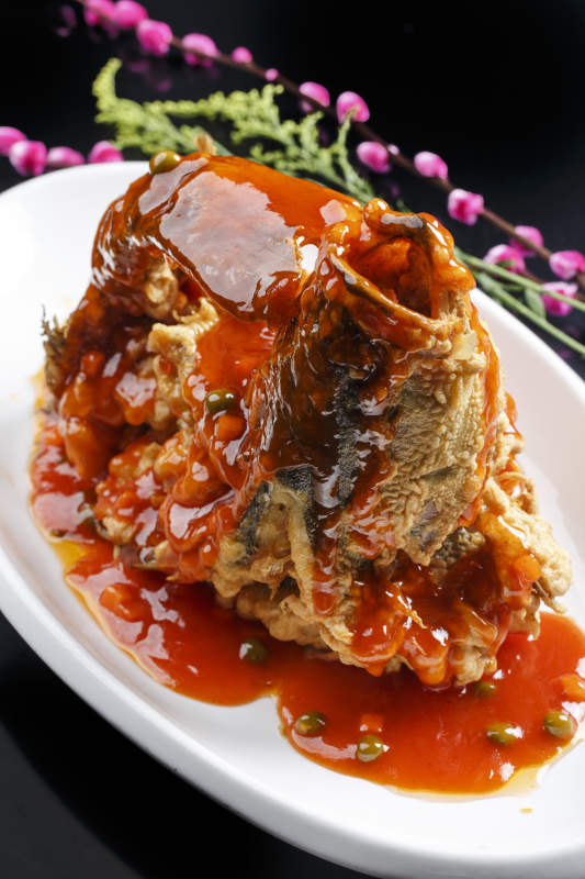 美味浇汁松鼠鱼图片