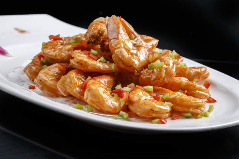 豆豉豉油蒸鲈鱼图片