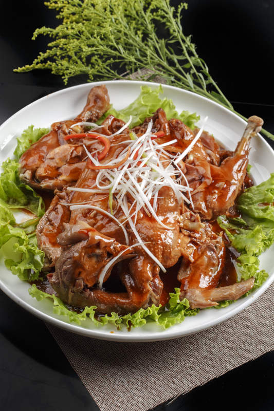 凉菜盐水鹅干图片