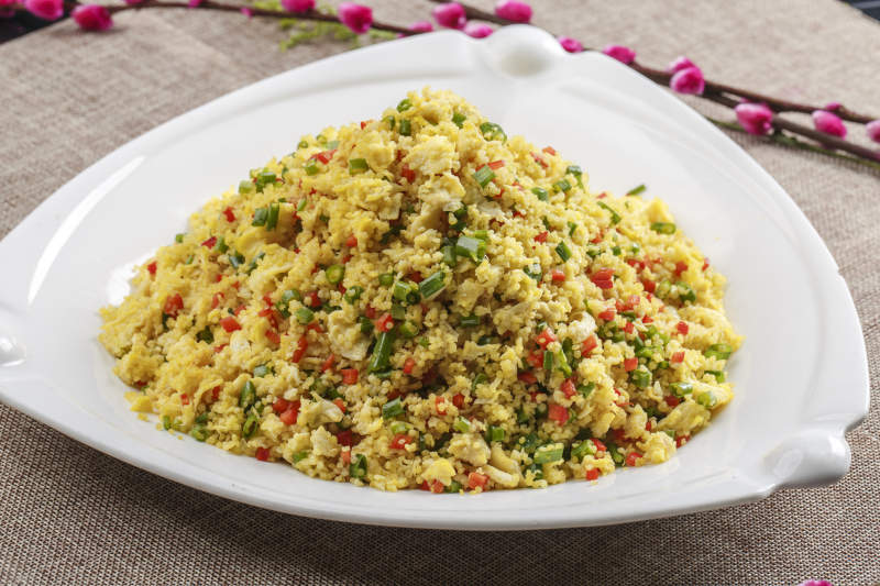 飘香小米蛋炒饭图片