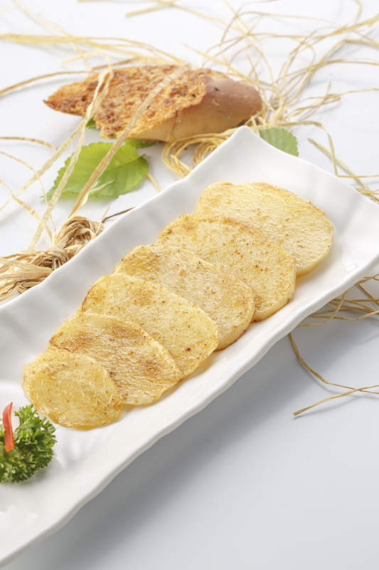 铁板椒盐土豆片图片