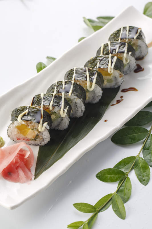 什锦太卷寿司图片