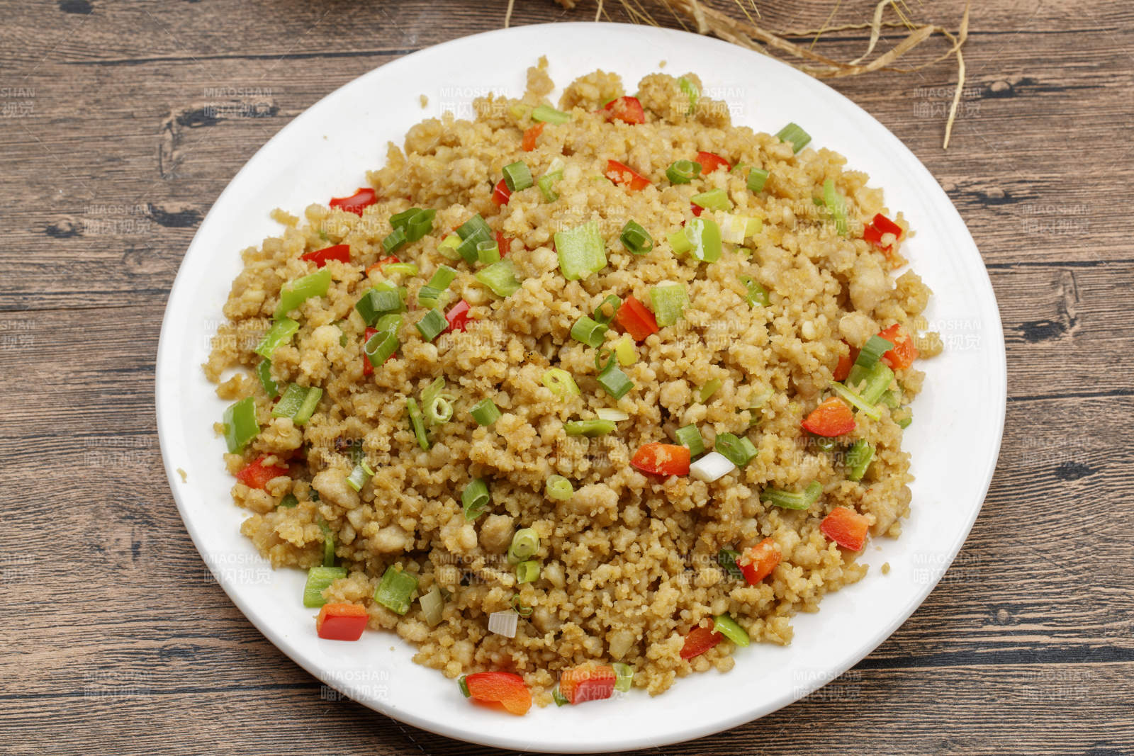 麻油炒傀儡莜面土豆泥图片