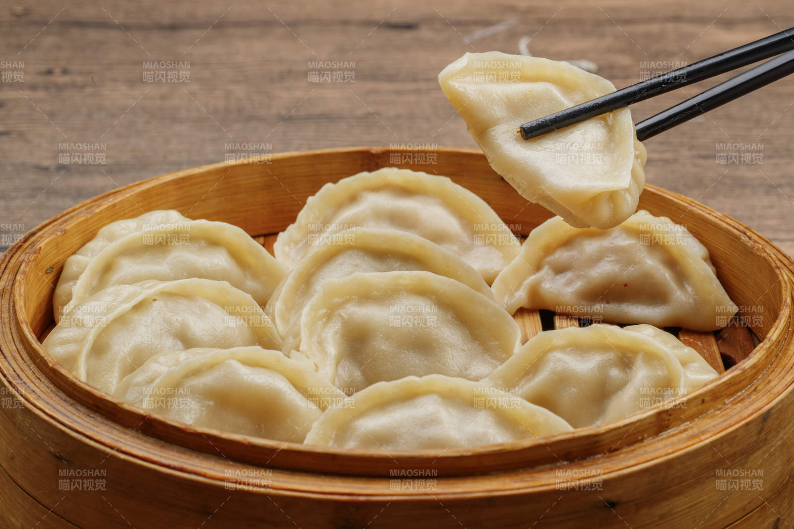 猪肉白菜馅蒸饺图片