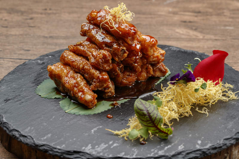 糖醋香炸鳕鱼卷图片