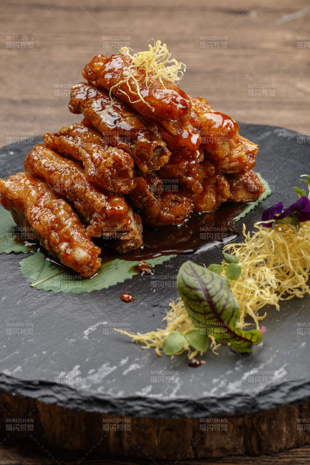 糖醋香炸鳕鱼卷图片