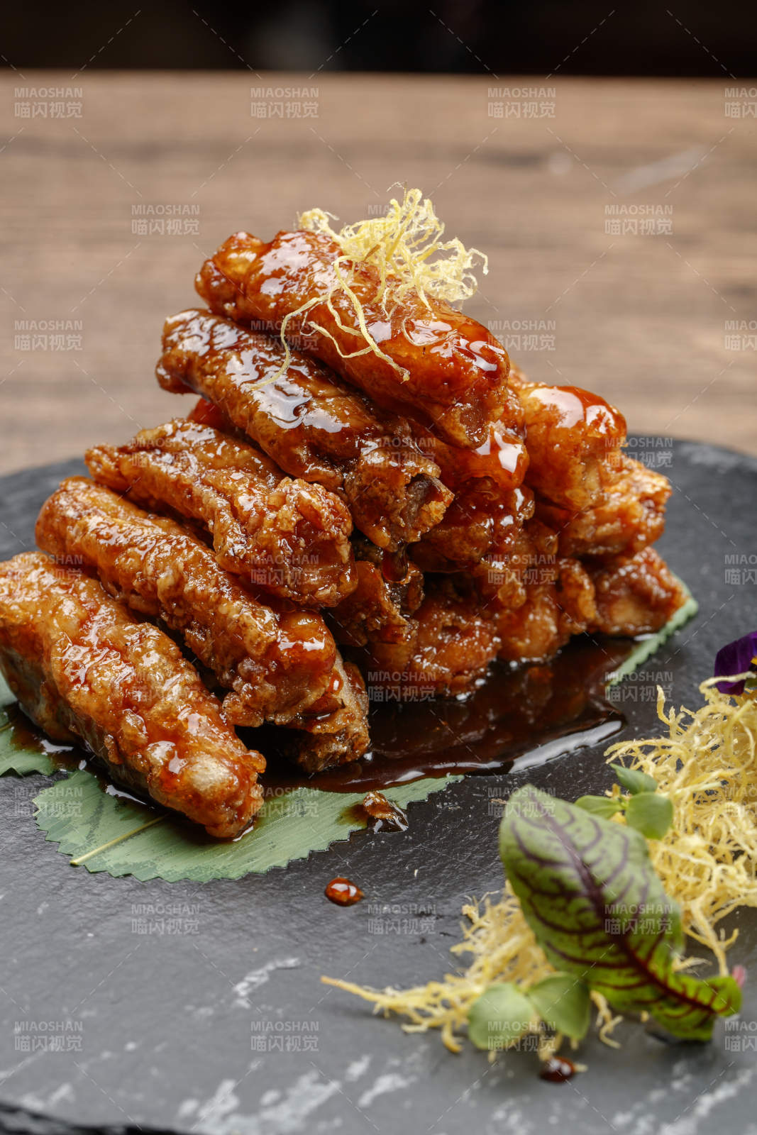 糖醋香炸鳕鱼卷图片