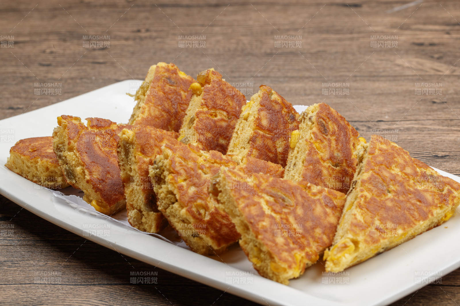 杂粮果仁玉米松饼图片