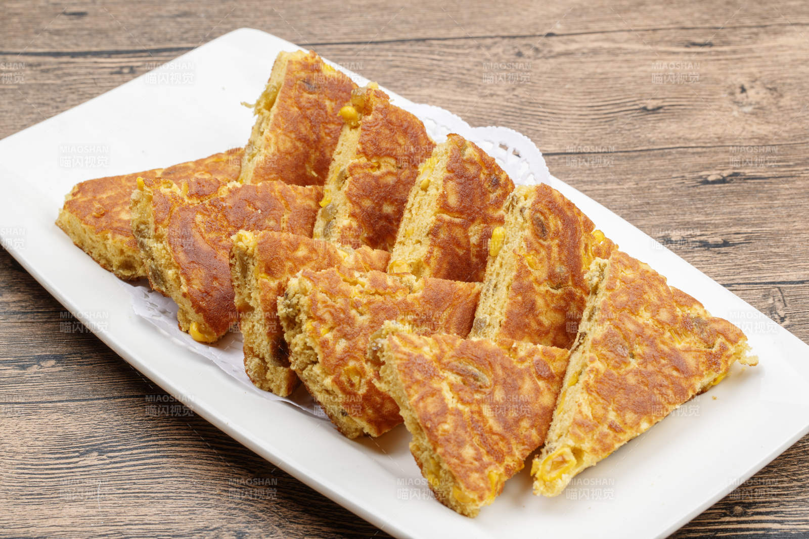 杂粮果仁玉米松饼图片