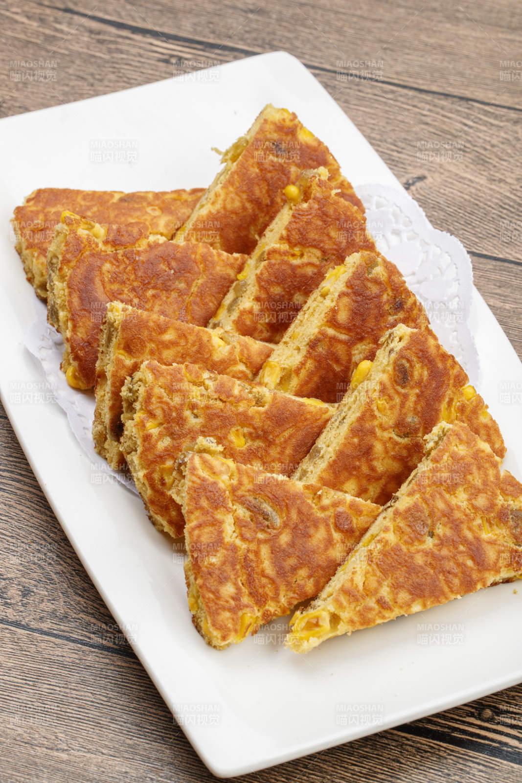 杂粮果仁玉米松饼图片