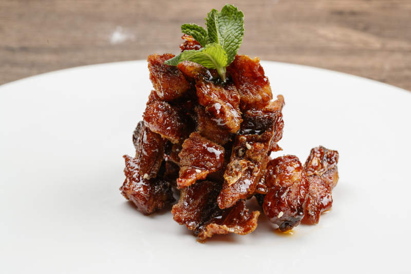 风味烟熏醉鱼图片