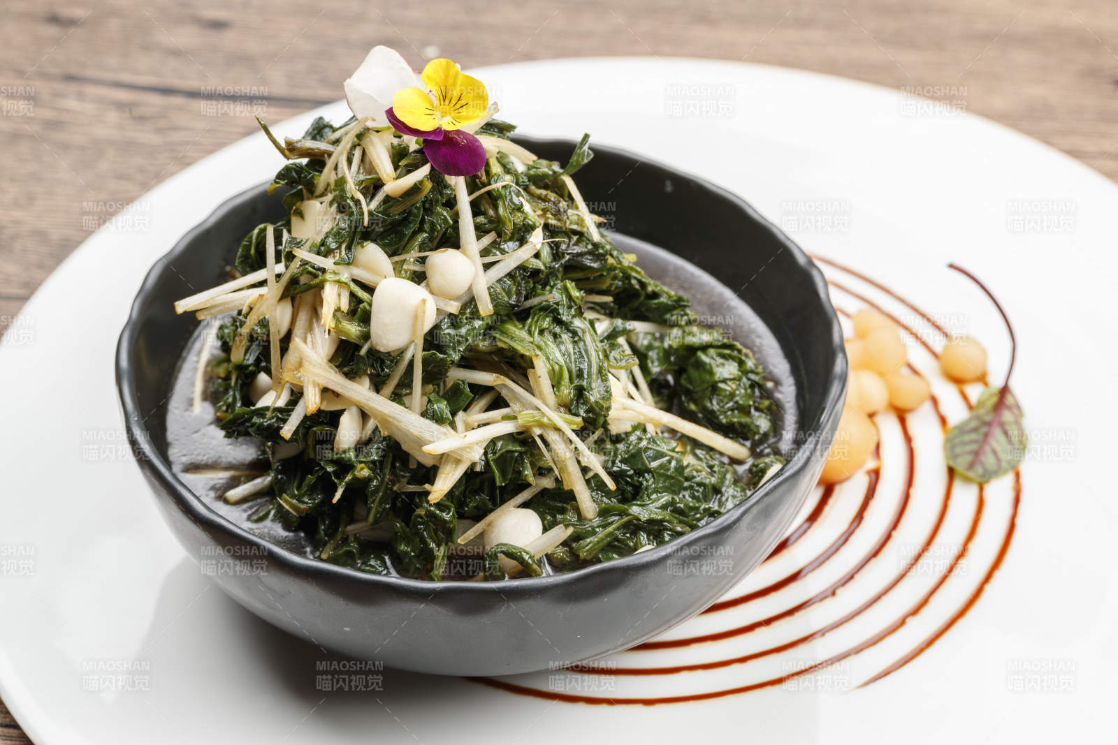 杏仁醋炆折耳根鱼腥草图片