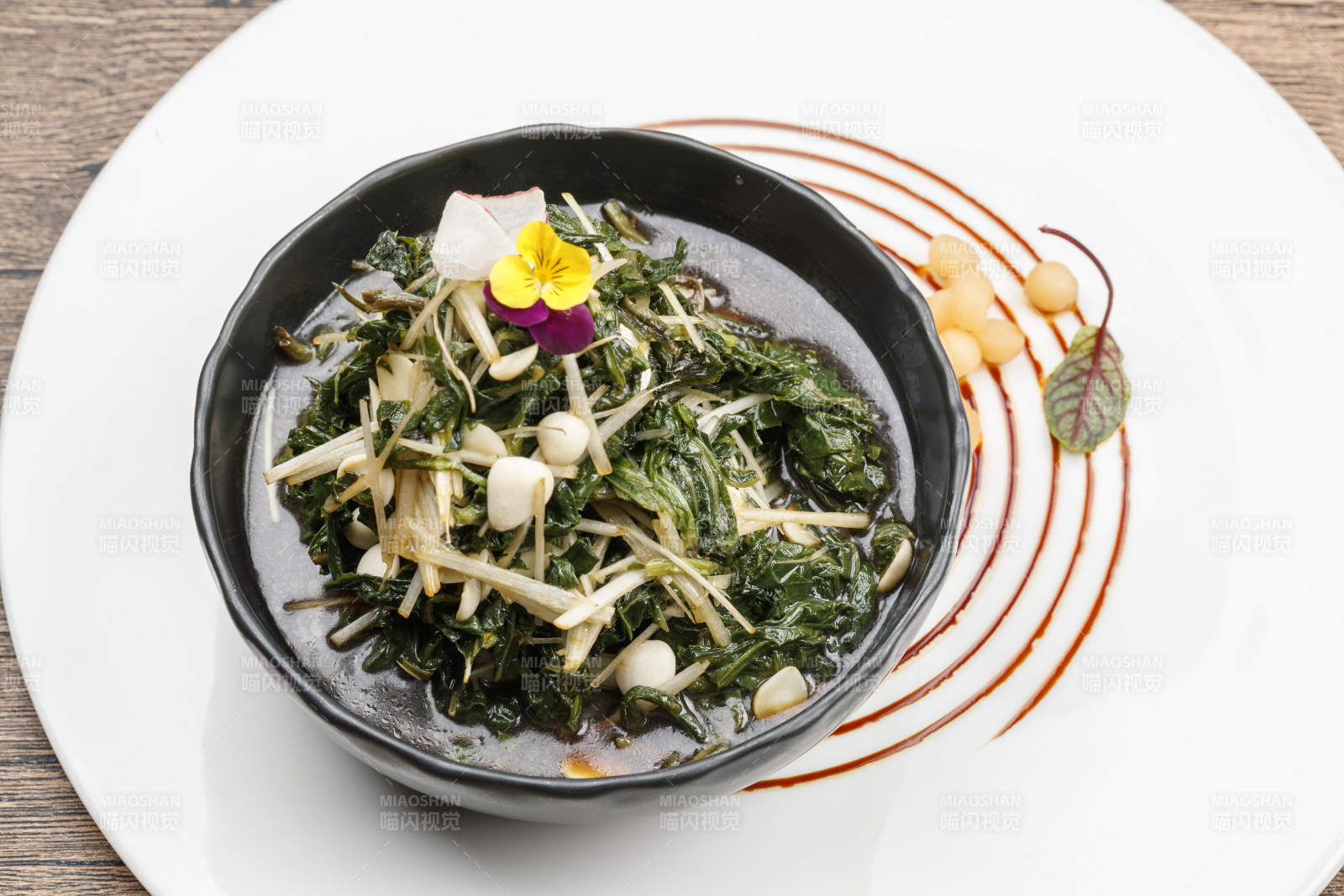 杏仁醋炆折耳根鱼腥草图片