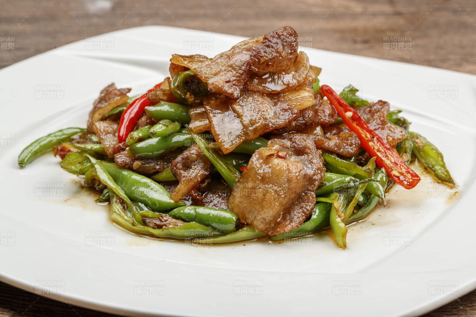 杭椒回锅肉图片