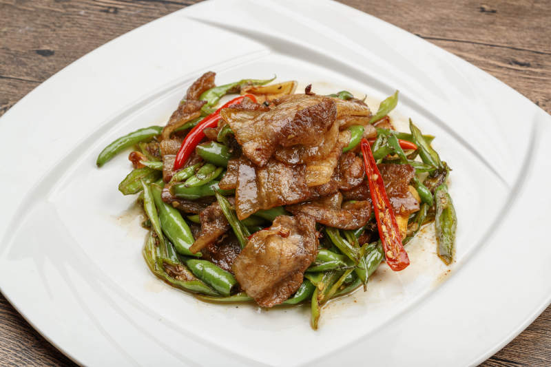 杭椒回锅肉图片