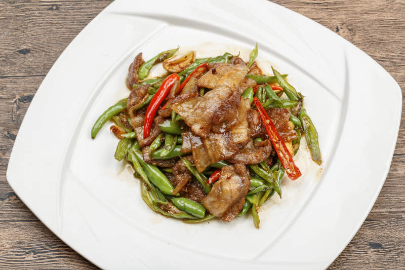 杭椒回锅肉图片