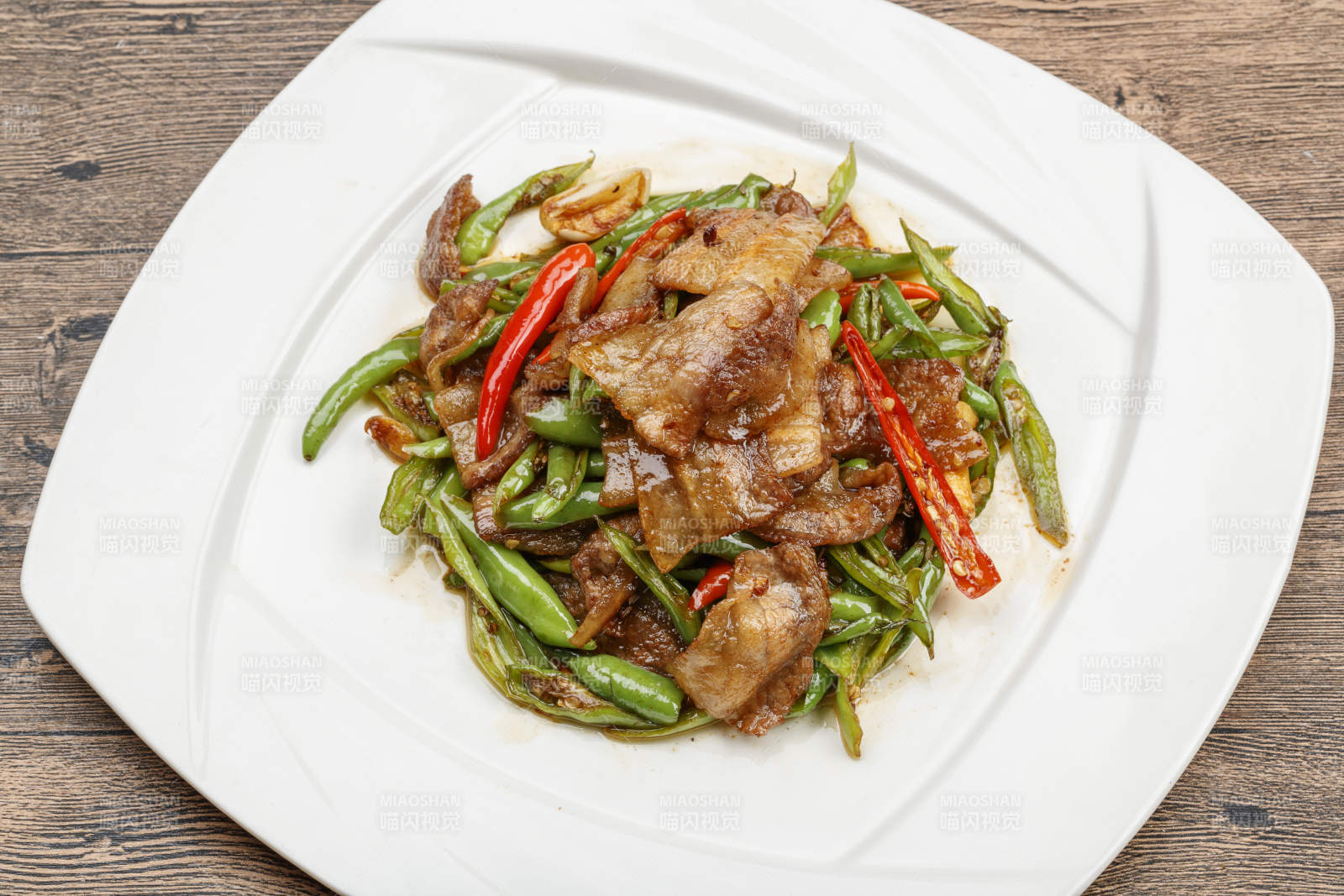 杭椒回锅肉图片