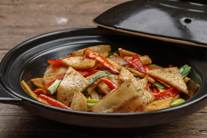 砂锅豆腐五花肉图片