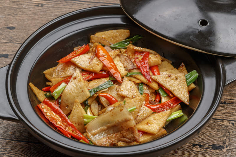 砂锅豆腐五花肉图片