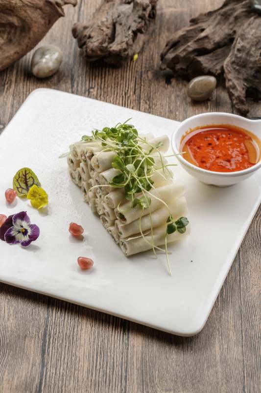 怀安干豆腐卷图片