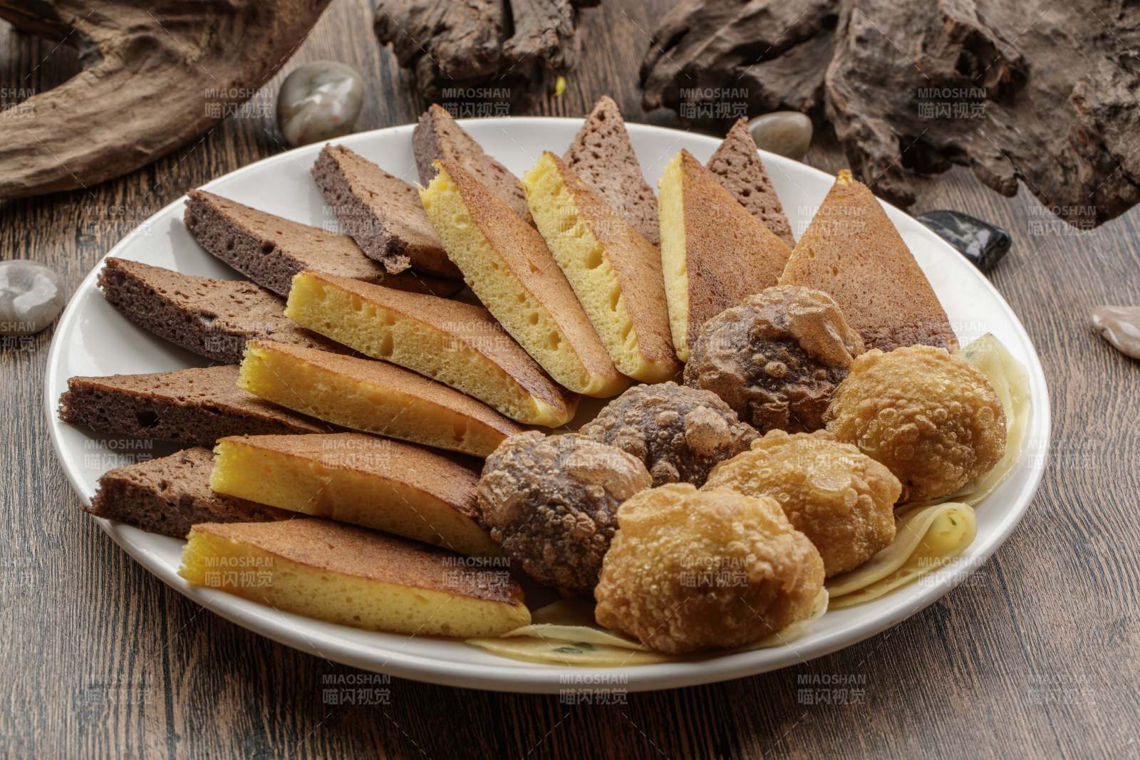 杂粮主食拼盘图片