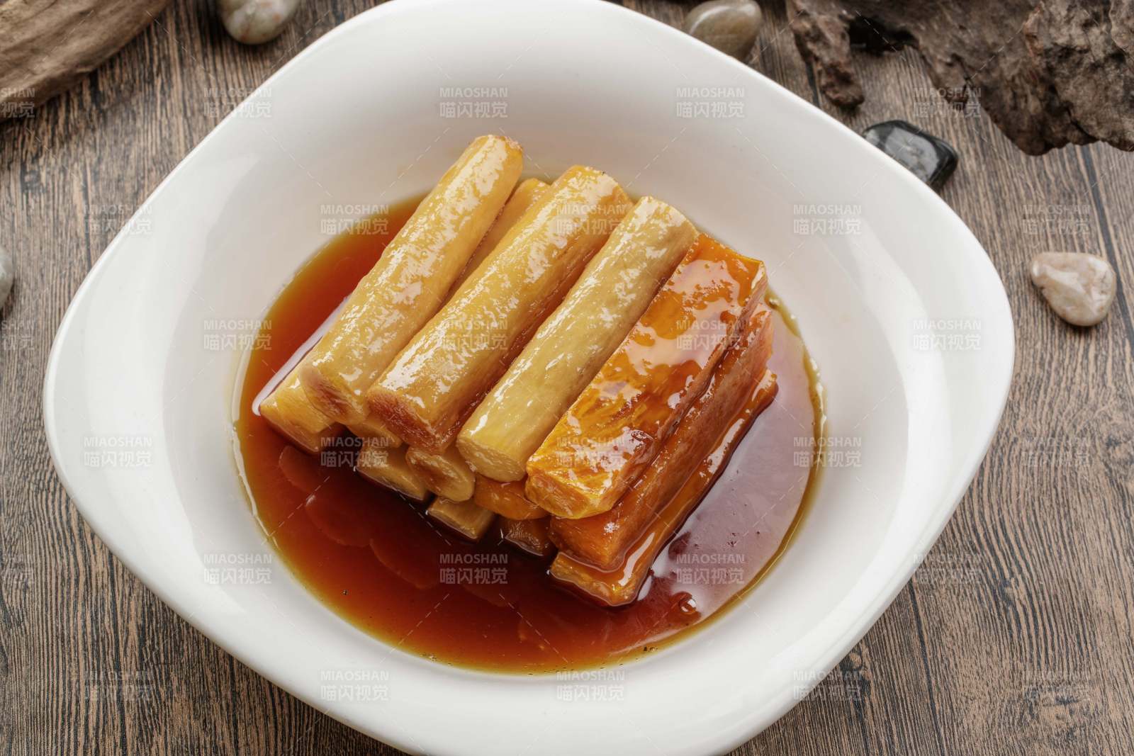 蜜汁长山药图片