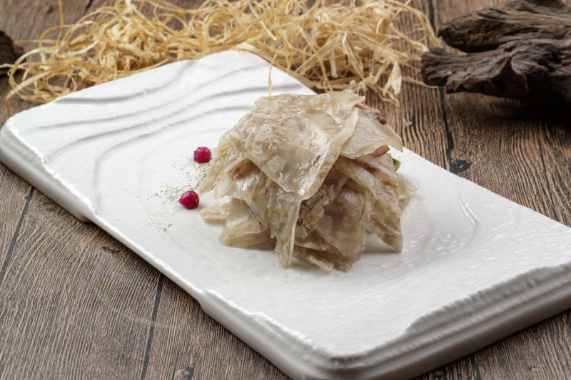 米椒黄花炒腊肉图片