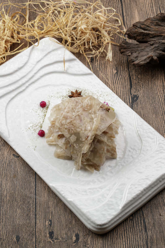 米椒黄花炒腊肉图片