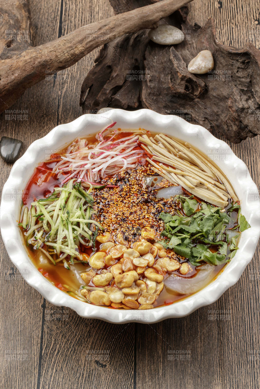 五香猪肉冻皮冻图片