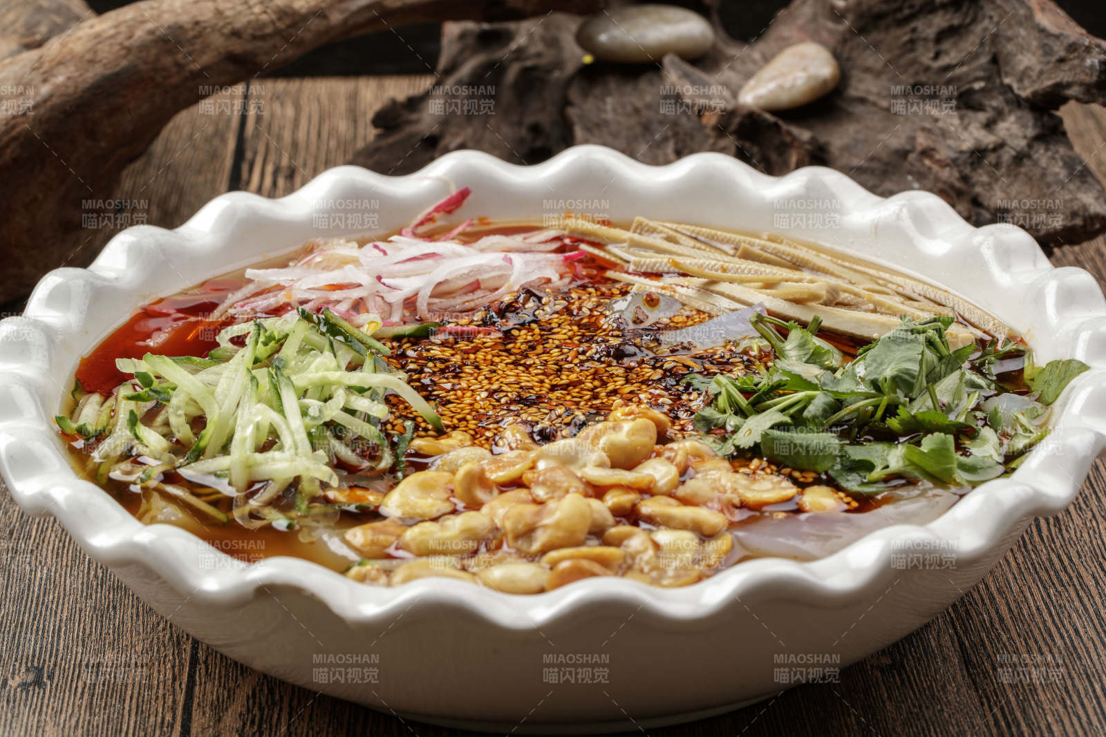 卤味腌萝卜图片