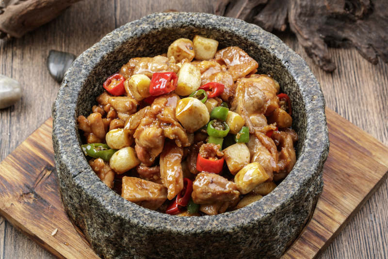 铁板剁椒蒜蓉大明虾图片