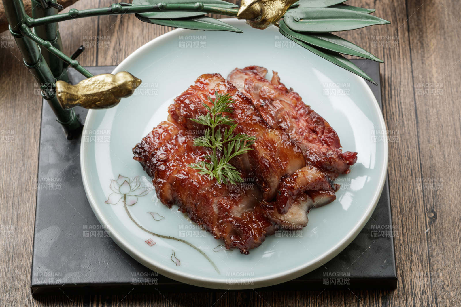广式蜜汁烧腊烧腊猪五花图片