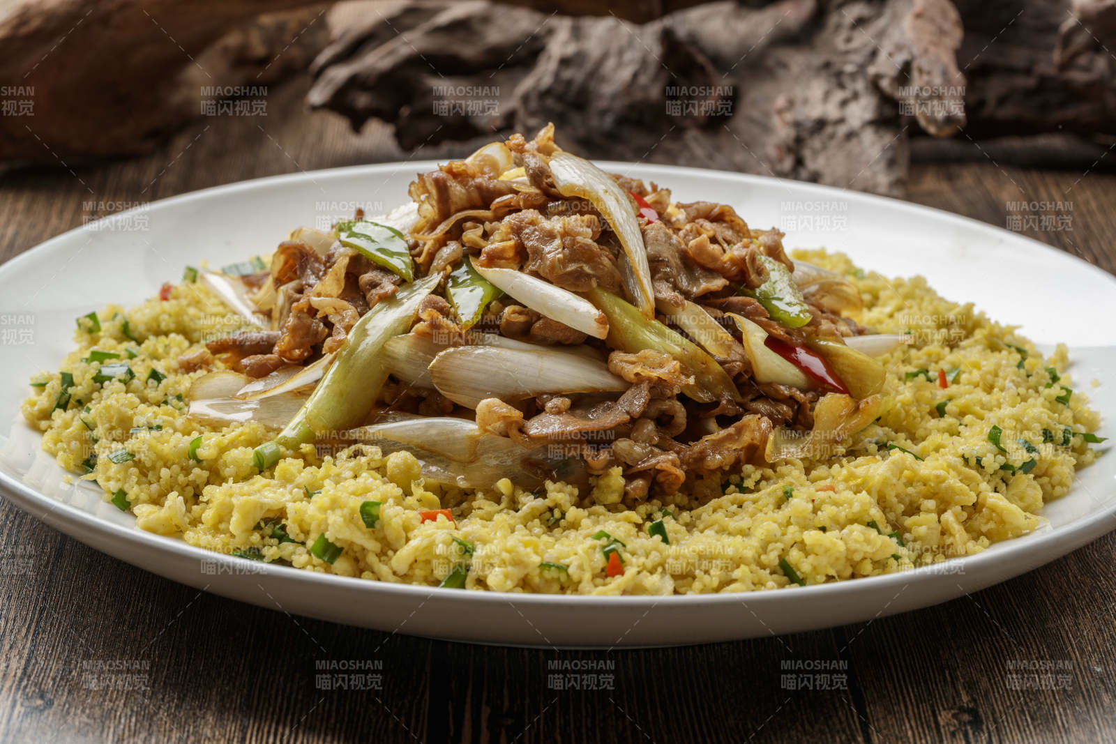 小米烙葱爆羊肉图片