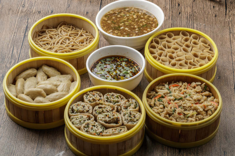 坝上莜面组合餐图片