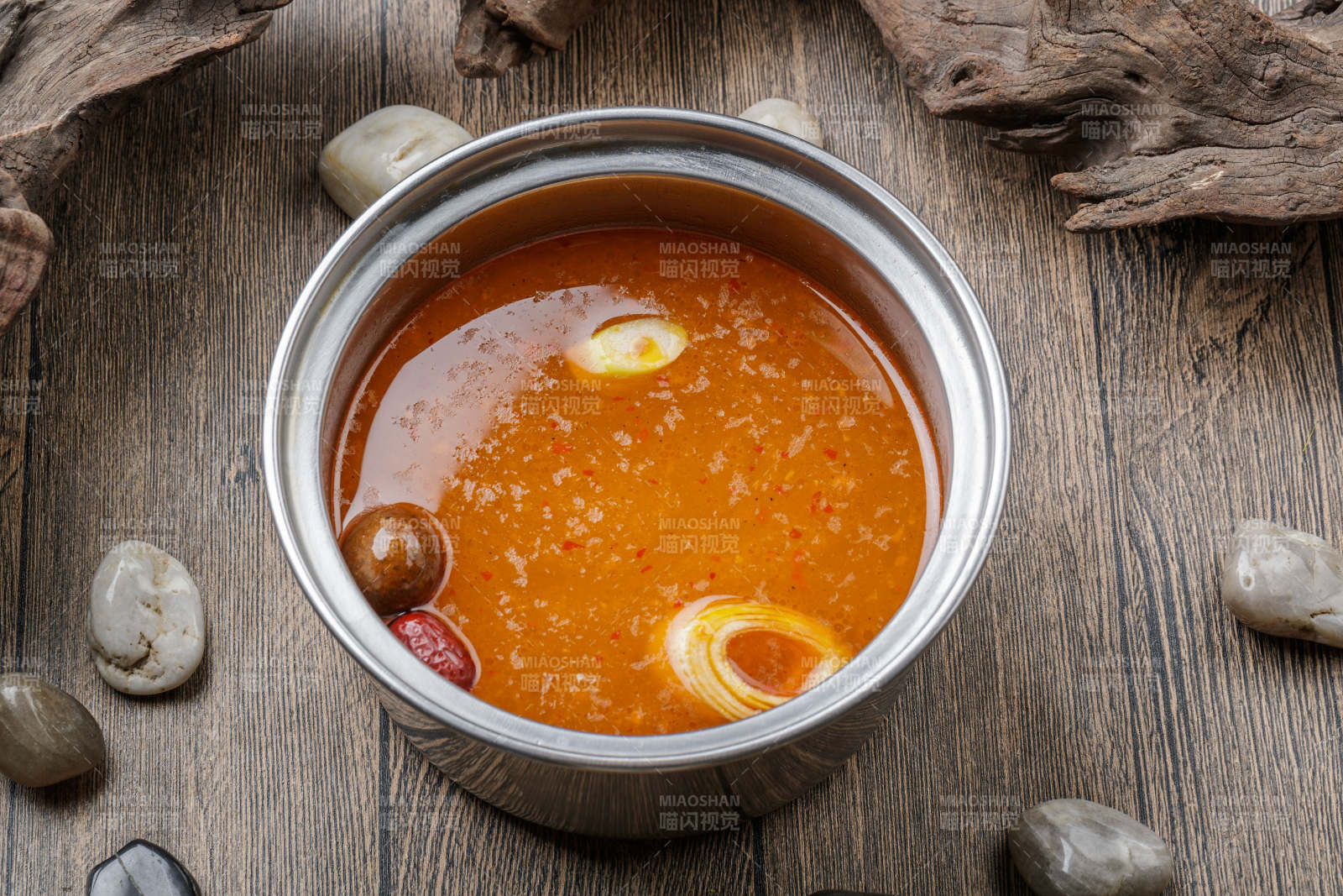 自助火锅汤底番茄汤底图片