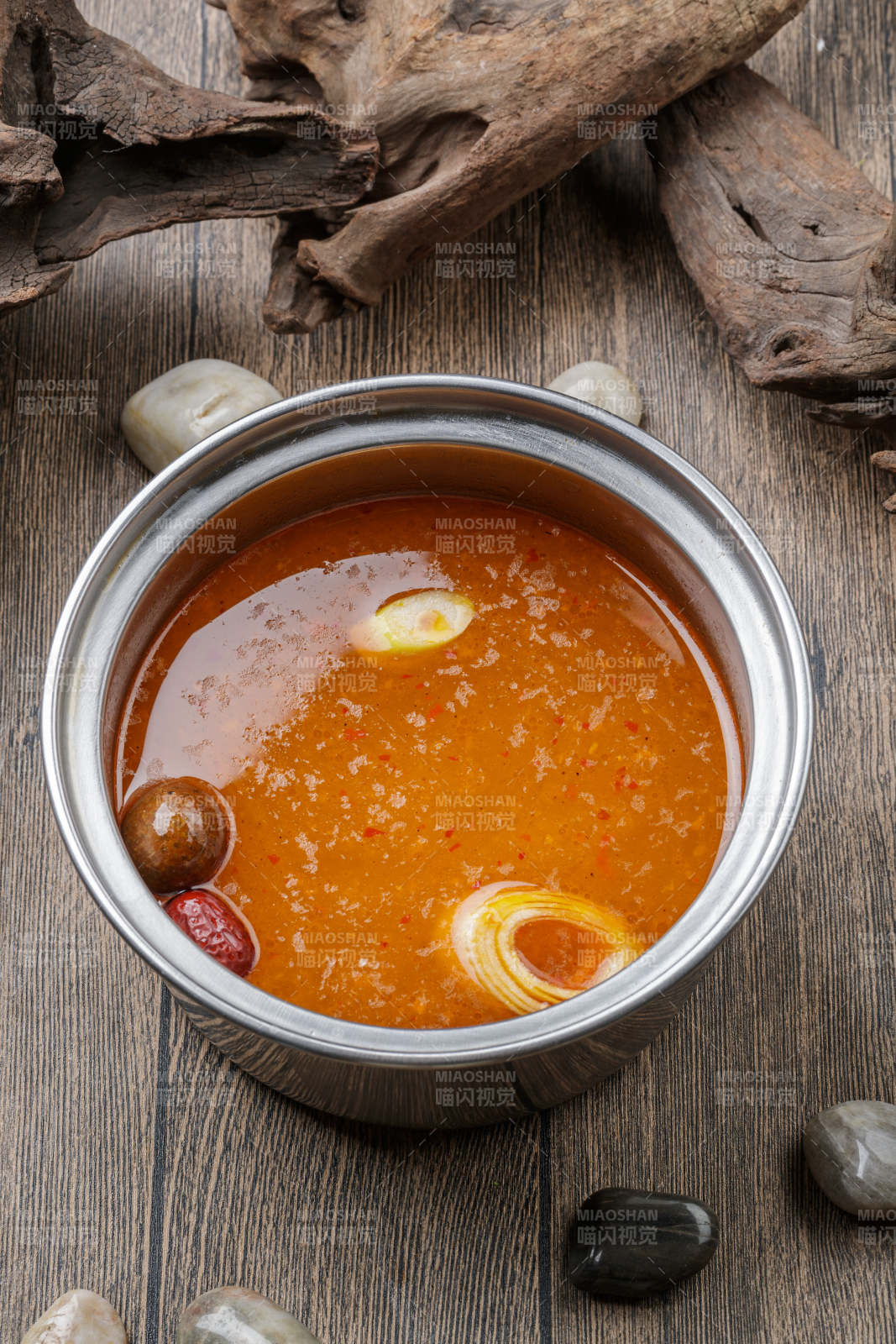 自助火锅汤底番茄汤底图片