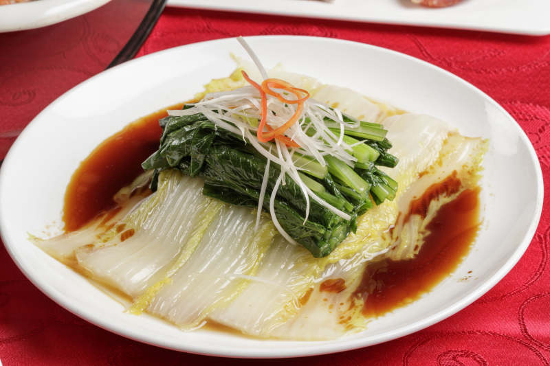 清蒸蒜蓉娃娃菜图片