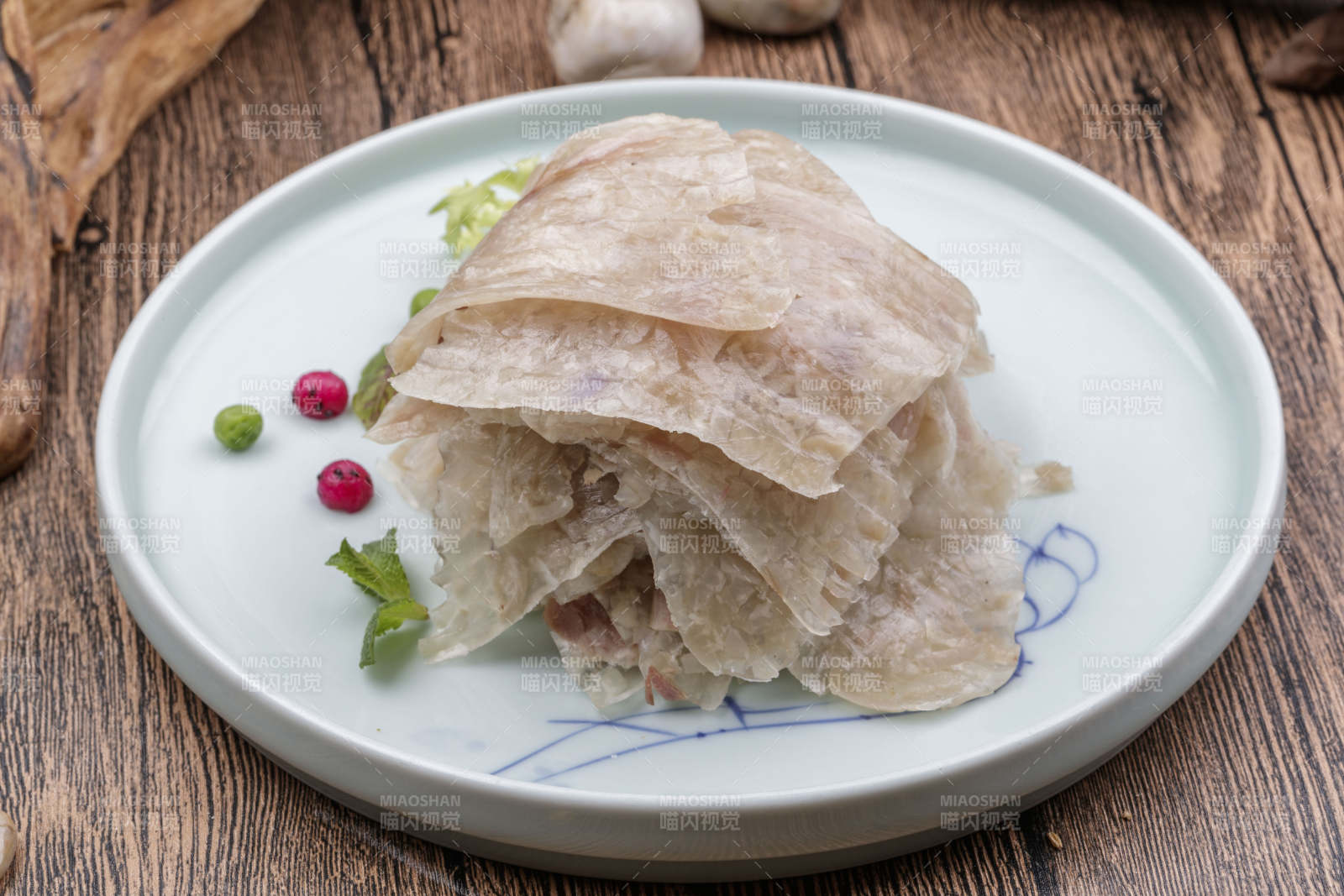 五香猪肉冻皮冻图片