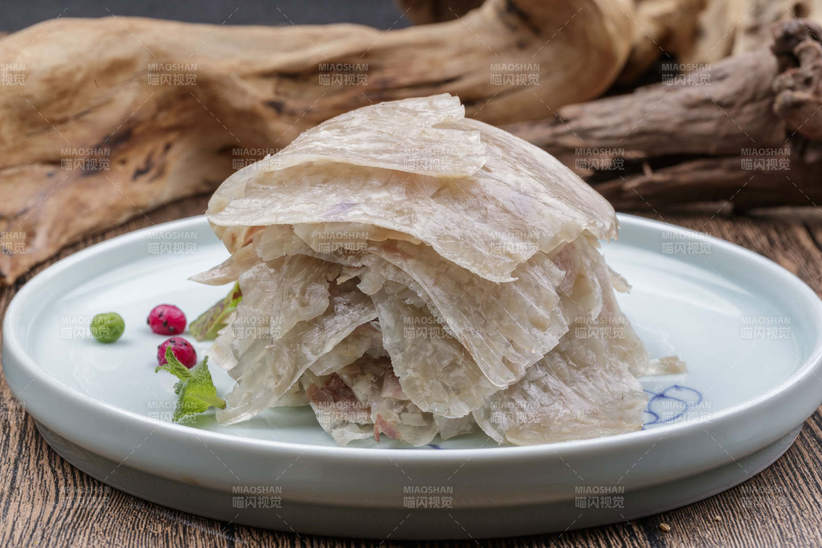 五香猪肉冻皮冻图片