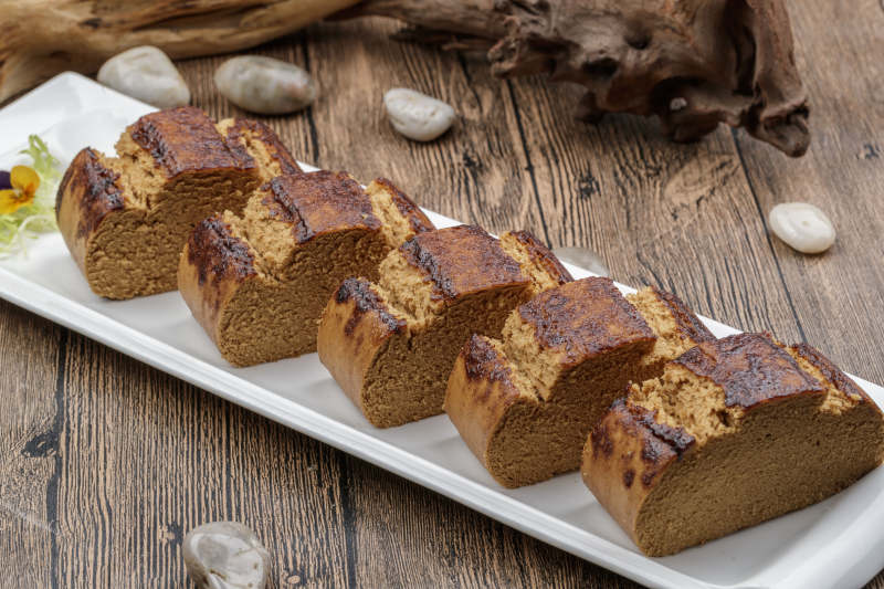 红糖红枣糕图片