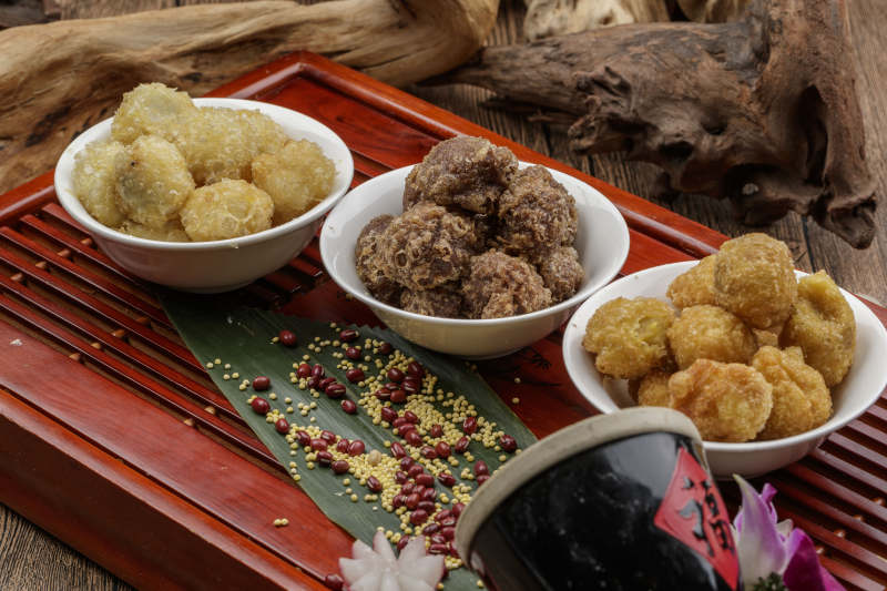 农家三碗炸糕图片