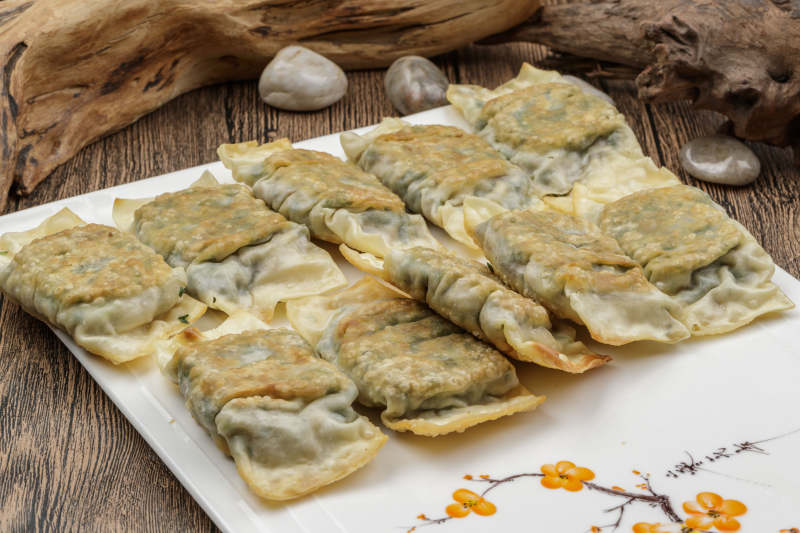 油煎素盒子图片