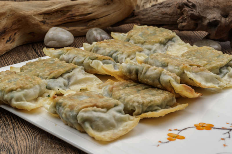 油煎素盒子图片