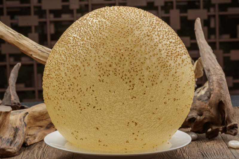 又香又酥的广式煎堆团图片