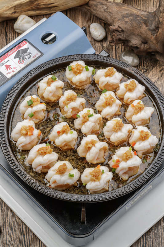 酒香铁板大虾球图片